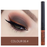 Portable Fashion Matte Long-lasting Not Easy To Smudge Eyeliner Pen sku image 6