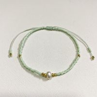 Fashion Round Beaded Pearl Wholesale Bracelets sku image 3