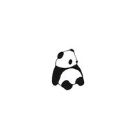 Fashion Panda Alloy Enamel Gold Plated Unisex Brooches main image 4