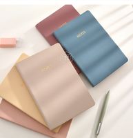 A6 Student Mini Portable Solid Color Simple Notebook main image 4