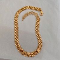 Fashion Geometric Copper Gold Plated Necklace main image 3