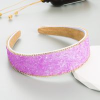 Fashion Colorful Crystal Inlay Crystal Hair Band 1 Piece sku image 5