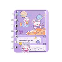 Cute Creative Cartoon Coil Portable Stationery Mini Notebook 1 Piece main image 4