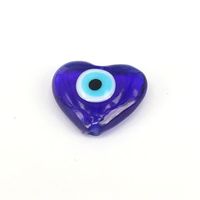 1 Piece Glass Heart Shape Eye Fashion sku image 1
