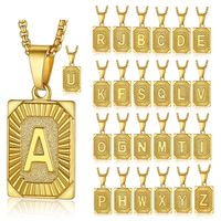 Fashion Letter Stainless Steel Plating Pendant Necklace 1 Piece main image 1