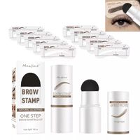 Fashion Multi -color Waterproof Without Blooming Eyebrow Powder Set main image 5