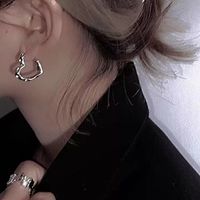 Fashion Geometric Alloy Plating Opal Women's Earrings 1 Pair sku image 4