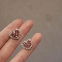 Fashion Geometric Alloy Plating Opal Women's Earrings 1 Pair sku image 11