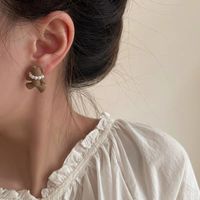 Fashion Geometric Alloy Plating Opal Women's Earrings 1 Pair sku image 3