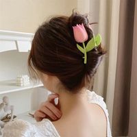 Fashion Sweet Flower Alloy Metal Hair Clip main image 1