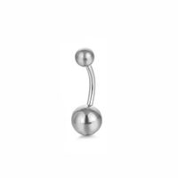 Ethnic Style Geometric Stainless Steel Plating Belly Ring 1 Piece sku image 1