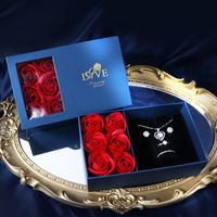 Simple Style Letter Paper Valentine's Day Jewelry Boxes 1 Piece main image 1