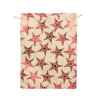 Christmas Cute Star Heart Shape Cloth Party Gift Wrapping Supplies sku image 4
