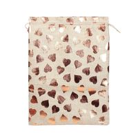 Christmas Cute Star Heart Shape Cloth Party Gift Wrapping Supplies sku image 2