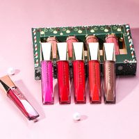 Christmas Makeup Lip Lacquer Sets Of Boxes Matte Finish Non-fading Lipstick Kit main image 5
