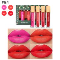 Christmas Makeup Lip Lacquer Sets Of Boxes Matte Finish Non-fading Lipstick Kit main image 4