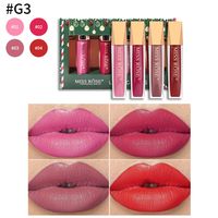 Christmas Makeup Lip Lacquer Sets Of Boxes Matte Finish Non-fading Lipstick Kit main image 3