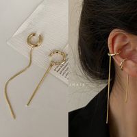 Retro Heart Shape Flower Alloy Plating Inlay Artificial Gemstones Pearl Women's Ear Clips 1 Pair sku image 50
