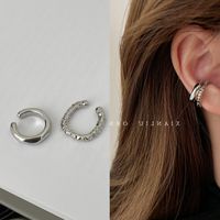 Retro Heart Shape Flower Alloy Plating Inlay Artificial Gemstones Pearl Women's Ear Clips 1 Pair sku image 6