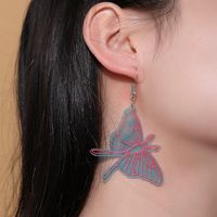 Fashion Butterfly Arylic Women's Drop Earrings 1 Pair sku image 2