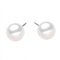 Fashion Geometric Stainless Steel Plating Artificial Pearls Ear Studs 1 Pair main image 3