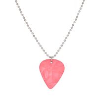 Simple Style Heart Shape Arylic Alloy Women's Pendant Necklace 1 Piece sku image 4