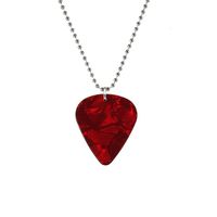 Simple Style Heart Shape Arylic Alloy Women's Pendant Necklace 1 Piece sku image 7