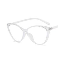 Fashion Solid Color Ac Cat Eye Full Frame Optical Glasses main image 5
