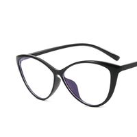 Fashion Solid Color Ac Cat Eye Full Frame Optical Glasses sku image 1
