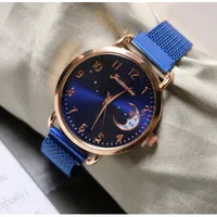 Fashion Moon Buckle Quartz Women's Watches sku image 4