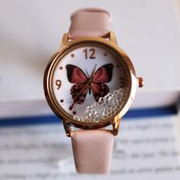 Casual Butterfly Buckle Quartz Women's Watches main image 4