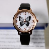 Casual Butterfly Buckle Quartz Women's Watches main image 2
