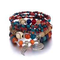 Ethnic Style Wings Beaded Plating Women's Bracelets 1 Piece main image 2