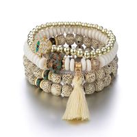 Ethnischer Stil Quaste Perlen Großhandel Armbänder sku image 8