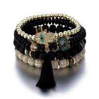 Ethnischer Stil Quaste Perlen Großhandel Armbänder sku image 10