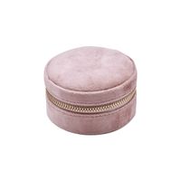 Fashion Solid Color Flannel Jewelry Boxes sku image 2