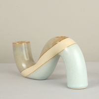 Color Block Ceramics Candlestick 1 Piece sku image 15