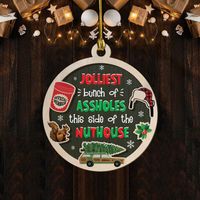 Christmas Fashion Letter Wood Party Hanging Ornaments 1 Piece main image 2