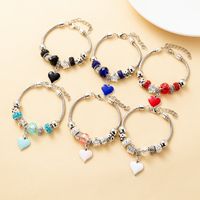 Fashion Heart Shape Alloy Plating Women's Bracelets main image 1