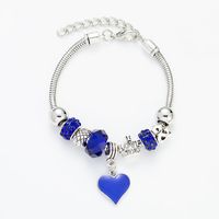 Fashion Heart Shape Alloy Plating Women's Bracelets sku image 3
