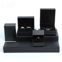 Fashion Solid Color Paper Jewelry Boxes main image 1