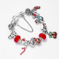 Fashion Cartoon Alloy Beaded Unisex Bracelets sku image 3