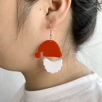 Cartoon Style Cartoon Character Arylic Hollow Out Women's Earrings 1 Pair main image 3