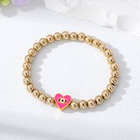 Moda Forma De Corazón Aleación Con Cuentas Mujeres Pulsera main image 5