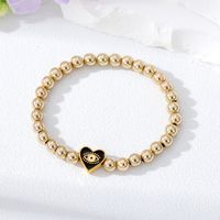 Moda Forma De Corazón Aleación Con Cuentas Mujeres Pulsera main image 10