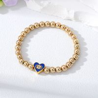 Fashion Heart Shape Alloy Beaded Women's Bracelets main image 8