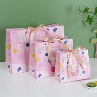 Children's Day Cartoon Cute Bow Gift Gift Tote Bag Packaging Paper Bag Shopping Bag sku image 16