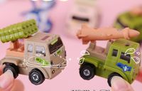 Car Mini Small Sized Engineering Vehicle Military Cars And Dinosaurs Children's Assembled Toy main image 4