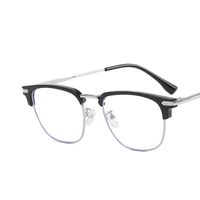 Fashion Geometric Ac Square Half Frame Optical Glasses sku image 1