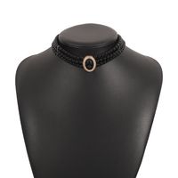 Retro Palace Style Multilayer Pearl Necklace sku image 7